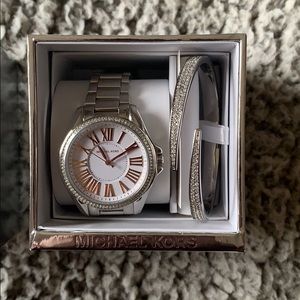 Silver Michael Kors watch